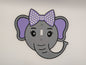 🐘 Elephant Light Switch Cover — Pink or Purple | Cute Kids Room & Nursery Decor