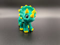 🦖 Triceratops Fidget Buddy – Cute 3D Printed Sensory Toy