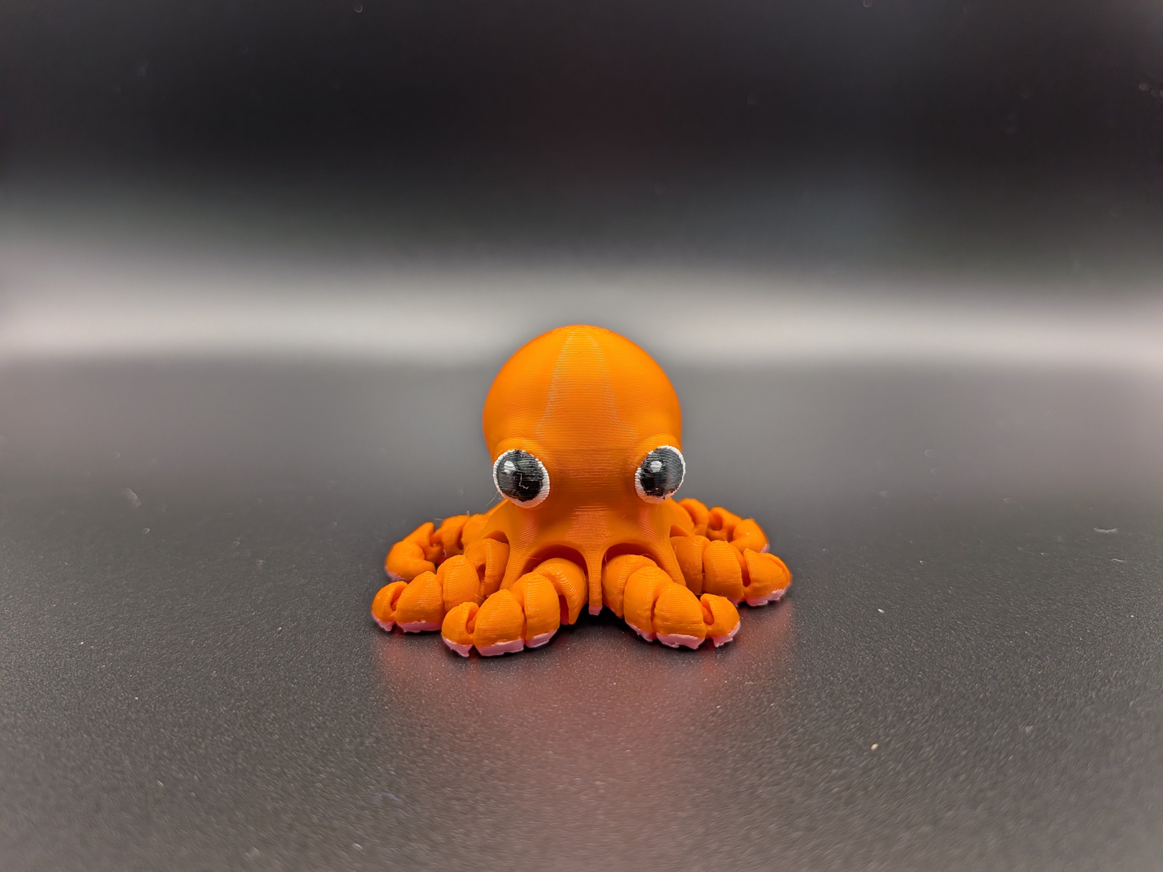 Octo‑Wiggles Fidget Buddy – 3D Printed Articulated Octopus – Layer ...